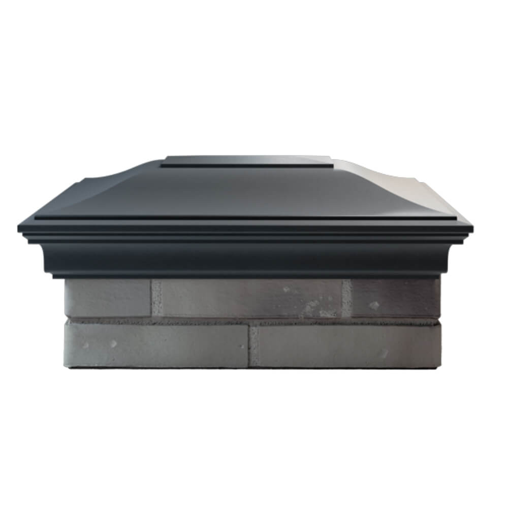 Колпак Zking Монблан Серый на столб 2х1.5 кирпича (515х385мм) в Якутске фото