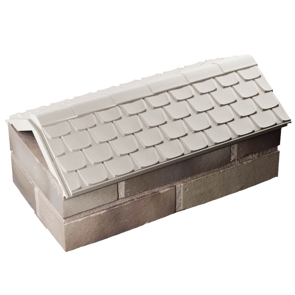 Парапет Zking Эльбрус Бежевый с посадкой на 1 кирпич (255мм) в Якутске фото