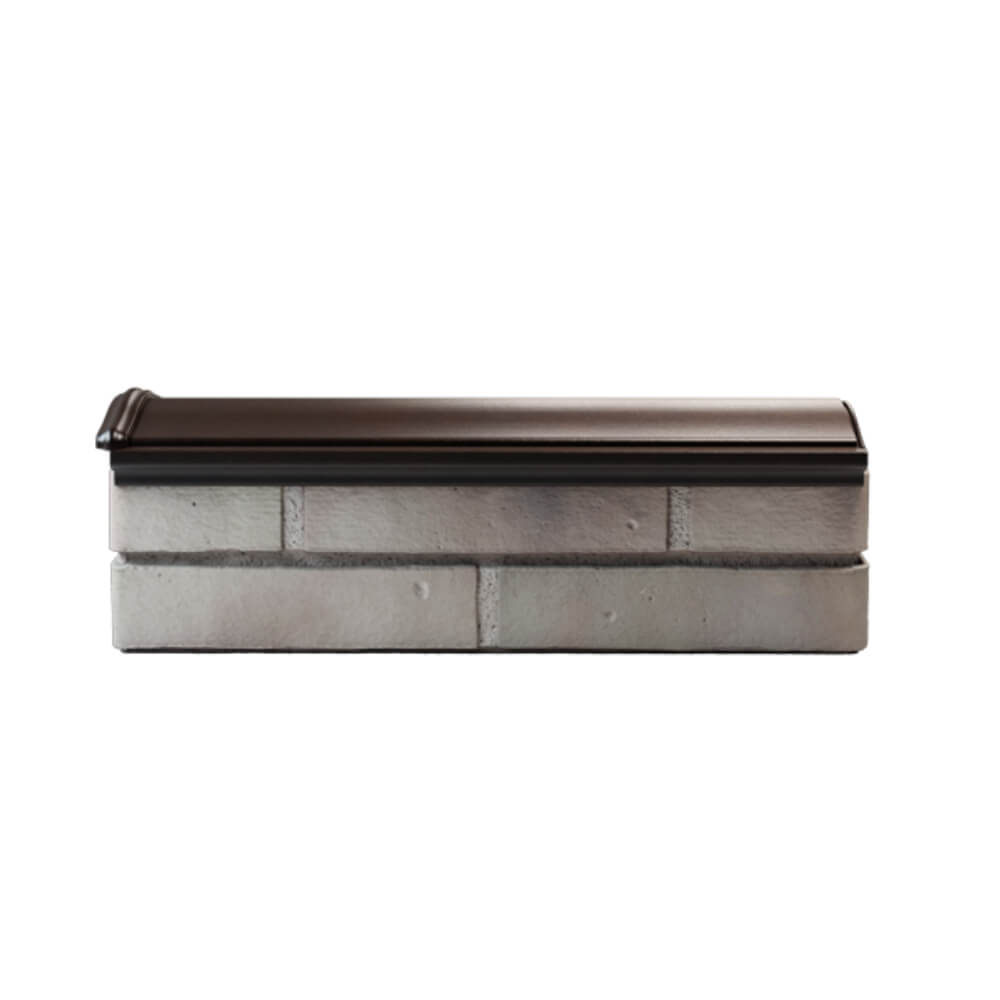 Парапет Zking Монблан Коричневый посадка на 0.5 кирпича (130мм) в Якутске фото