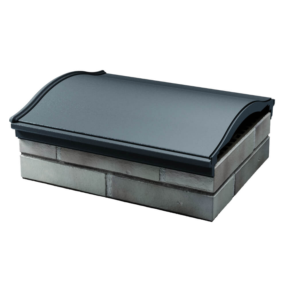 Парапет Zking Монблан Серый посадка на 1.5 кирпича (355/385мм) в Якутске фото