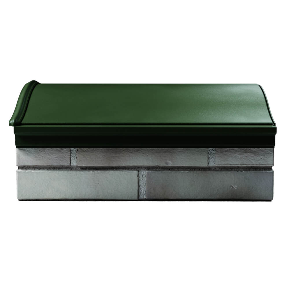 Парапет Zking Монблан Зеленый посадка на 1.5 кирпича (355/385мм) в Якутске фото