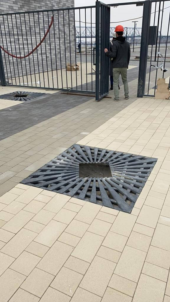 Приствольная решетка для дерева ZKING ATMOSPHERE 1.2х1.2м Черная в Якутске фото