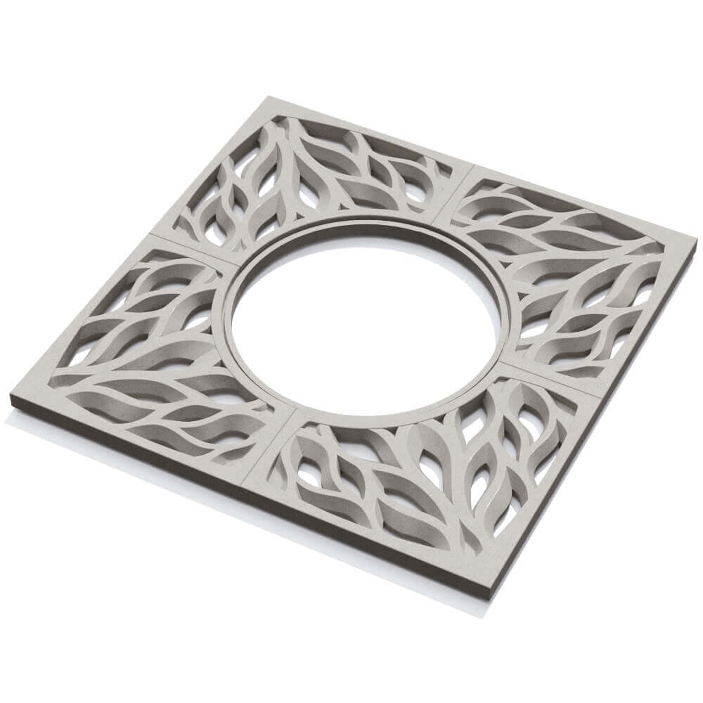 Приствольная решетка для дерева ZKING CRUST 1.2х1.2м Бежевая в Якутске фото