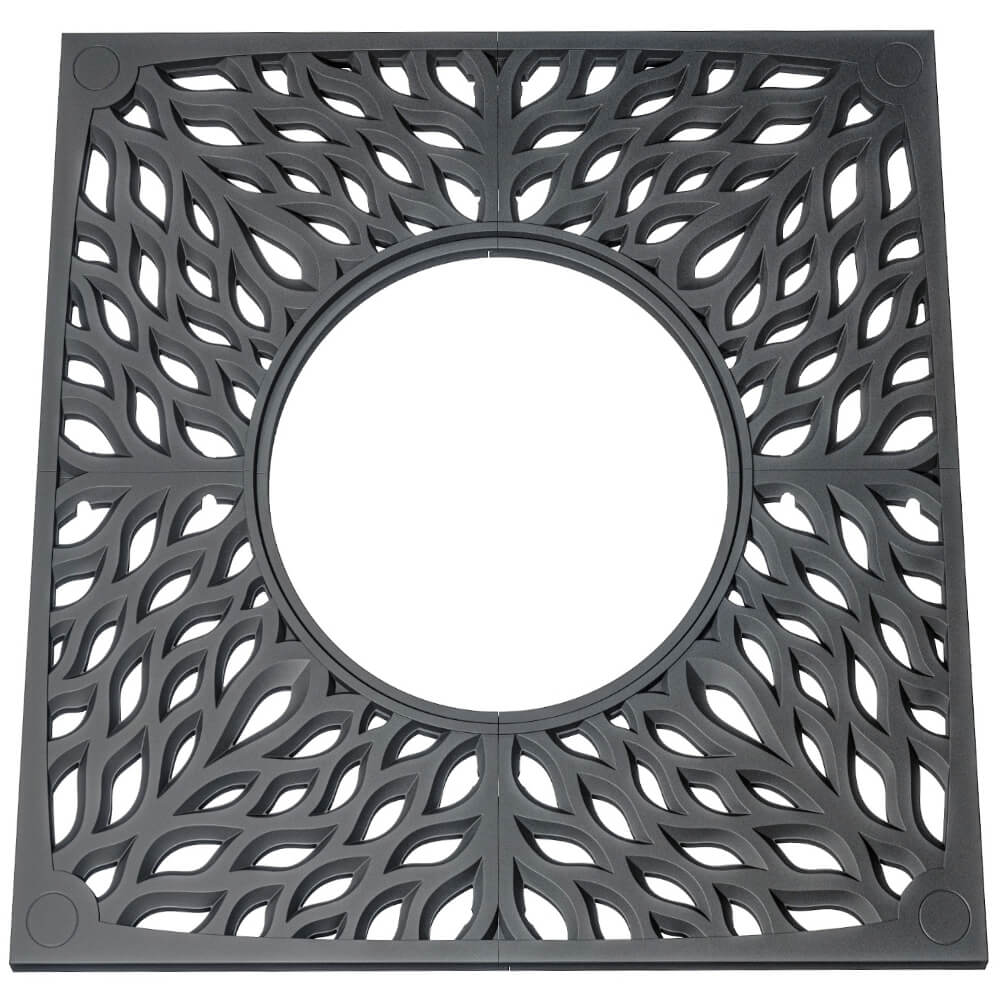 Приствольная решетка для дерева ZKING CRUST 2х2м Черная Якутск фото