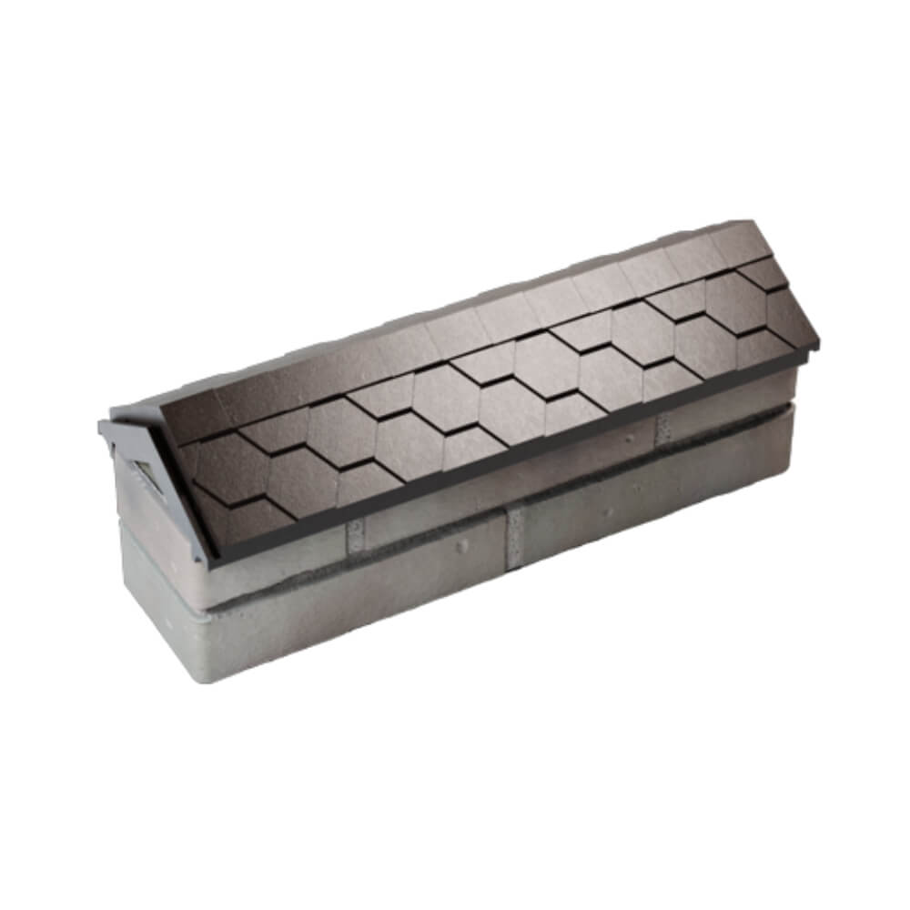 Парапет Zking Эверест Коричневый с посадкой на 0.5 кирпича (130мм) в Якутске фото