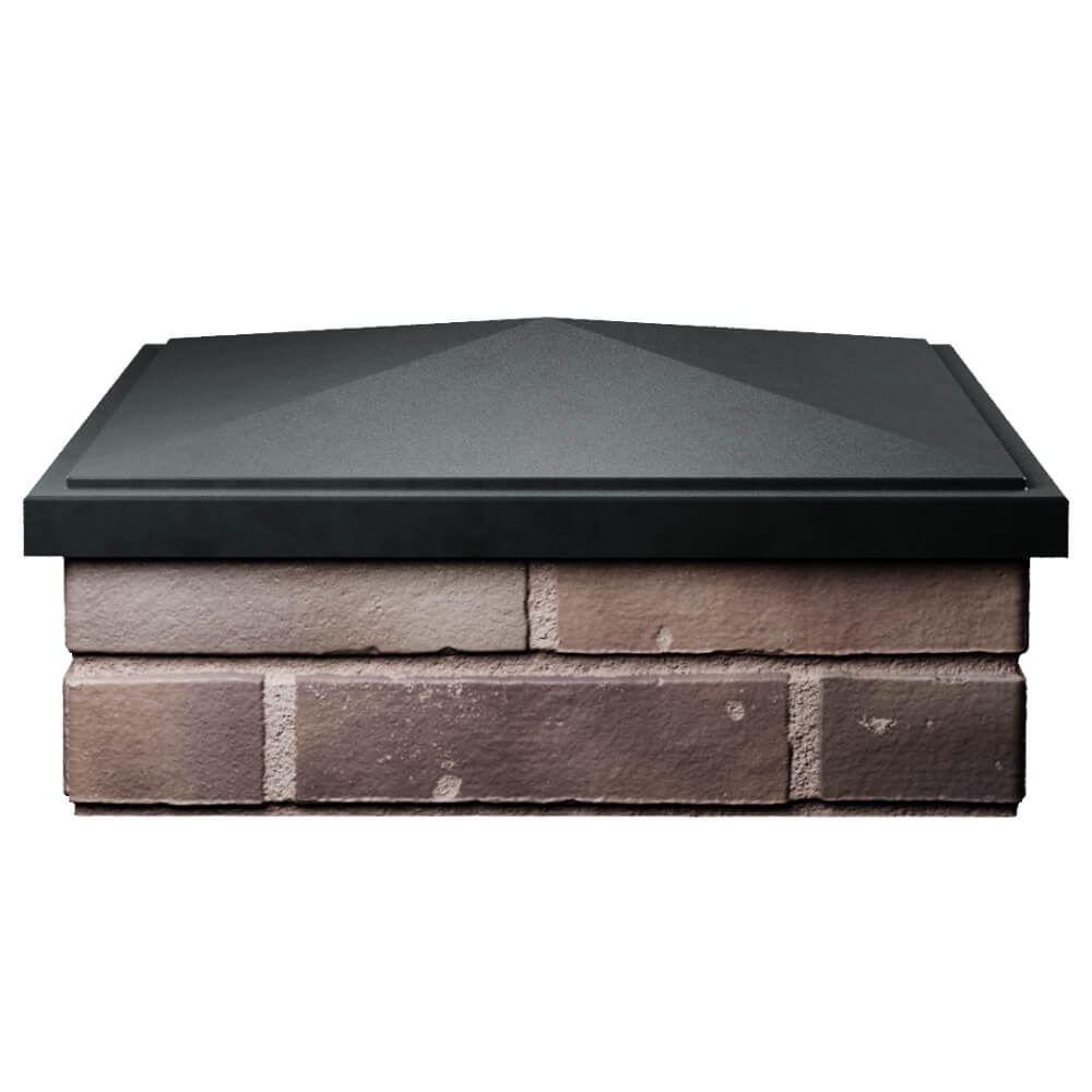 Колпак Zking БонаМоно Черный на столб 2х2 кирпича (515х515, 530х530мм) Якутск фото