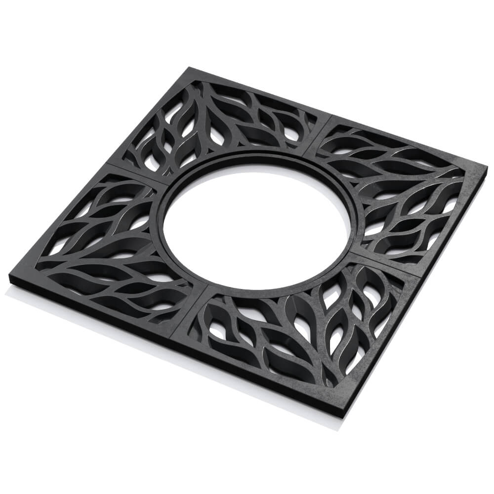 Приствольная решетка для дерева ZKING CRUST 1.2х1.2м Черная в Якутске фото