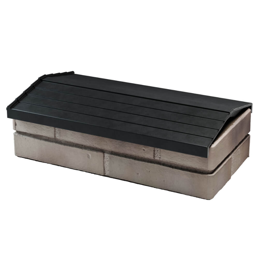 Парапет Zking Бона ХайТек Черный с посадкой на 1 кирпич (200/225/255мм) в Якутске фото