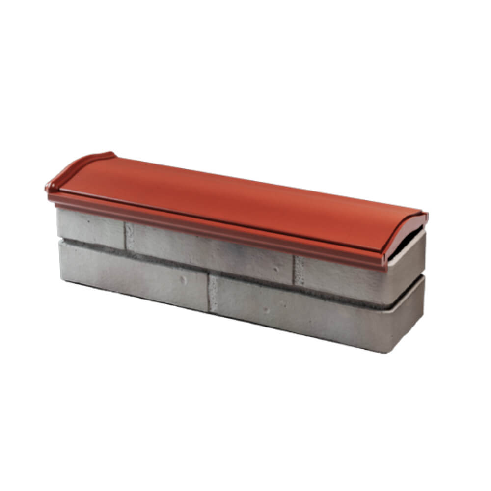 Парапет Zking Монблан Красный посадка на 0.5 кирпича (130мм) в Якутске фото