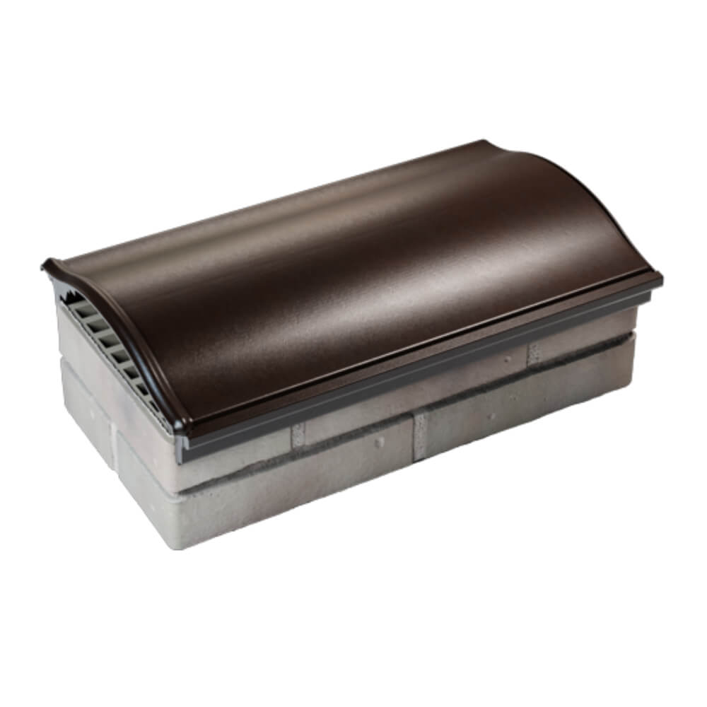 Парапет Zking Монблан Коричневый посадка на 1 кирпич (200/225/255мм) в Якутске фото