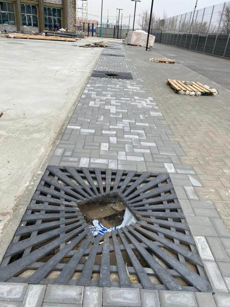 Приствольная решетка для дерева ZKING ATMOSPHERE 1.2х1.2м Черная в Якутске фото