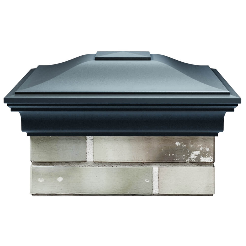 Колпак Zking Монблан Серый на столб 1.5х1.5 кирпича (385х385мм) Якутск фото