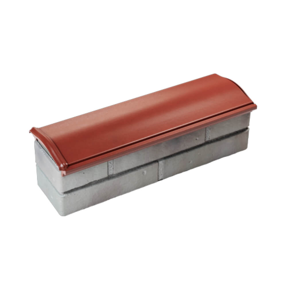 Парапет Zking Монблан Красный посадка на 0.5 кирпича (130мм) в Якутске фото