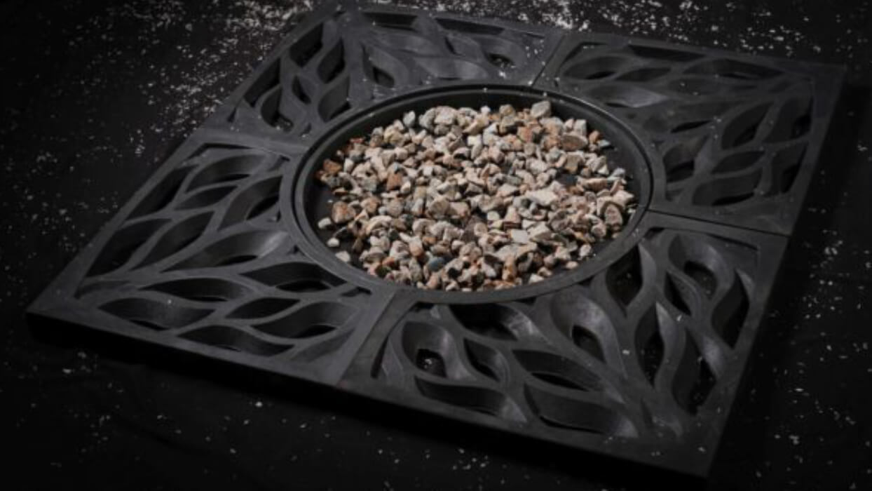 Приствольная решетка для дерева ZKING CRUST 1.2х1.2м Черная в Якутске фото