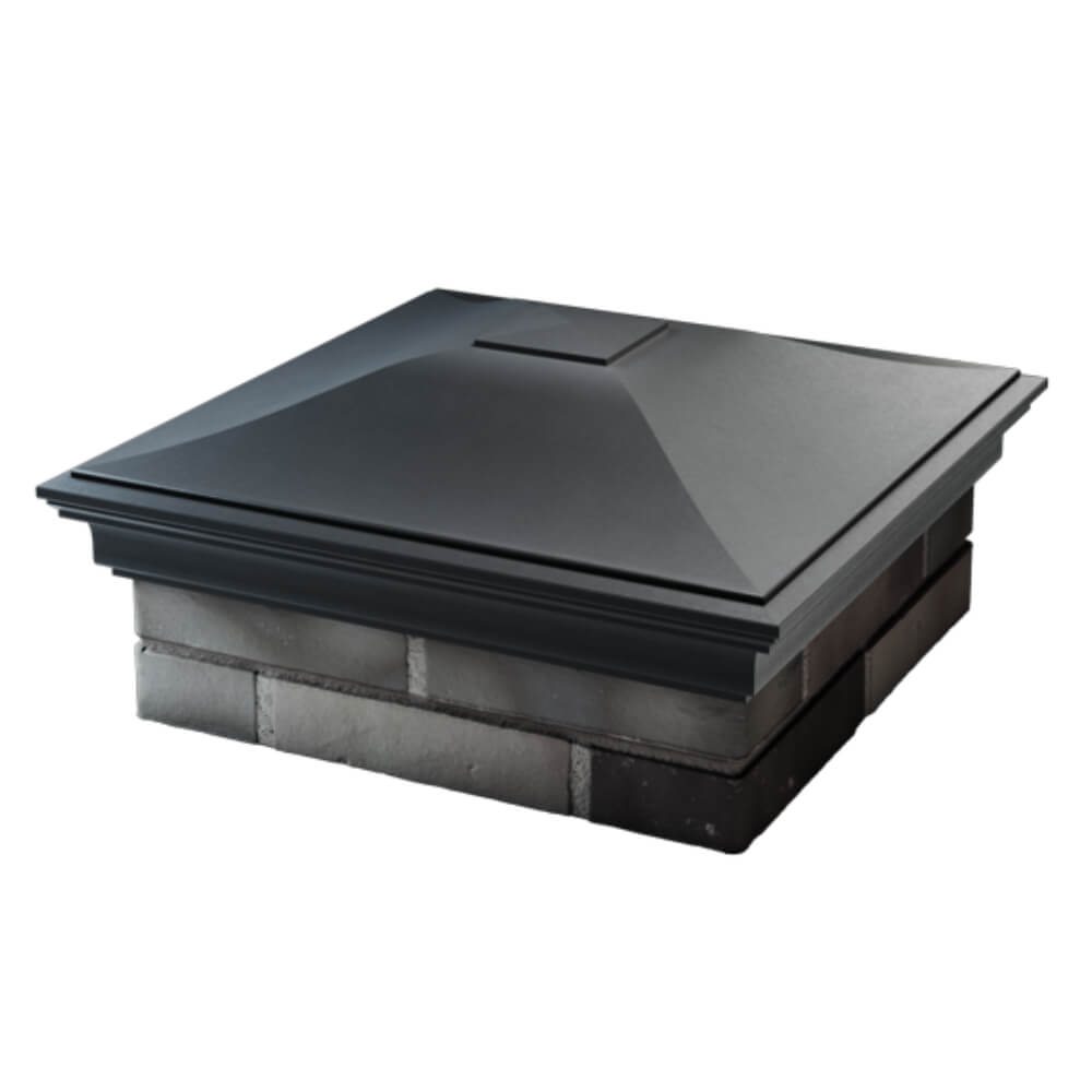 Колпак Zking Монблан Серый на столб 2х2 кирпича (515х515мм) в Якутске фото