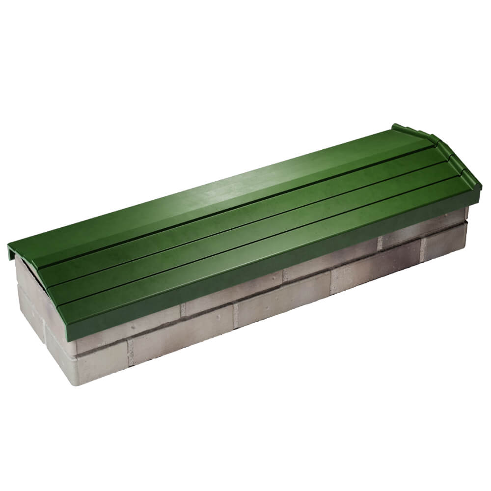 Парапет Zking Бона ХайТек Зеленый посадка на 0.5 кирпича (130мм) в Якутске фото