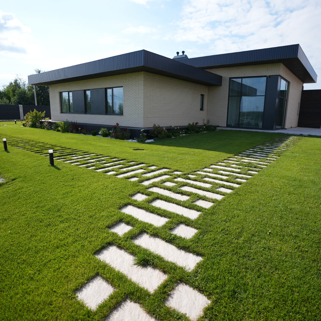 Шаговая плита STONE Светлая Галька 990х330х55мм в Якутске фото