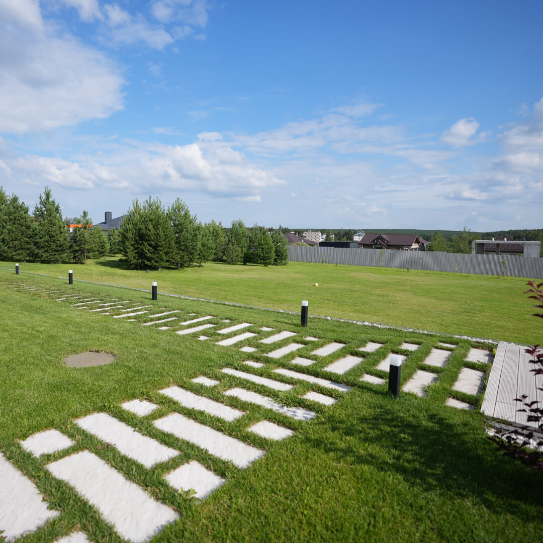 Шаговая плита STONE Светлая Галька 990х330х55мм в Якутске фото