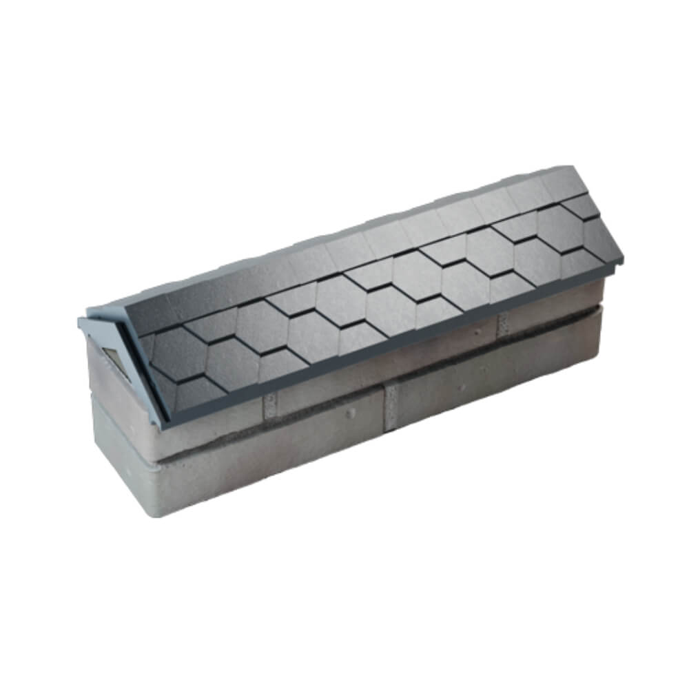 Парапет Zking Эверест Серый с посадкой на 0.5 кирпича (130мм) в Якутске фото